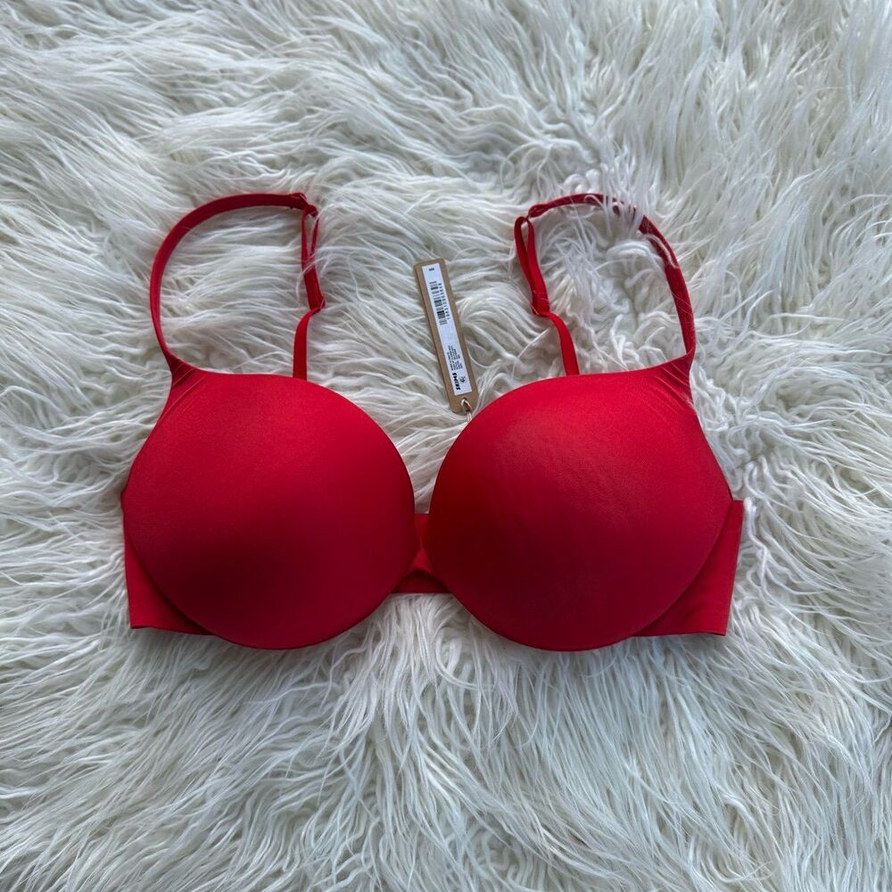 Red Women's Bra